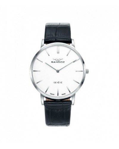 Reloj Sandoz caballero clásico con correa. - 81429-07