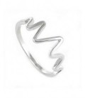 Anillo plata en forma de electro. - 9103976