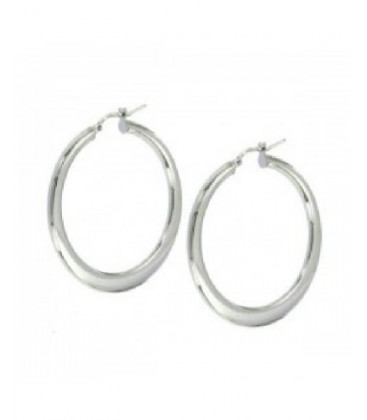 Pendientes plata tipo aro. - ARR2020